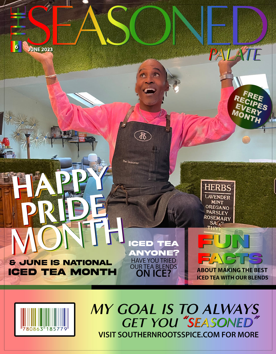 Celebrate Pride & National Iced Tea Month - June 2023