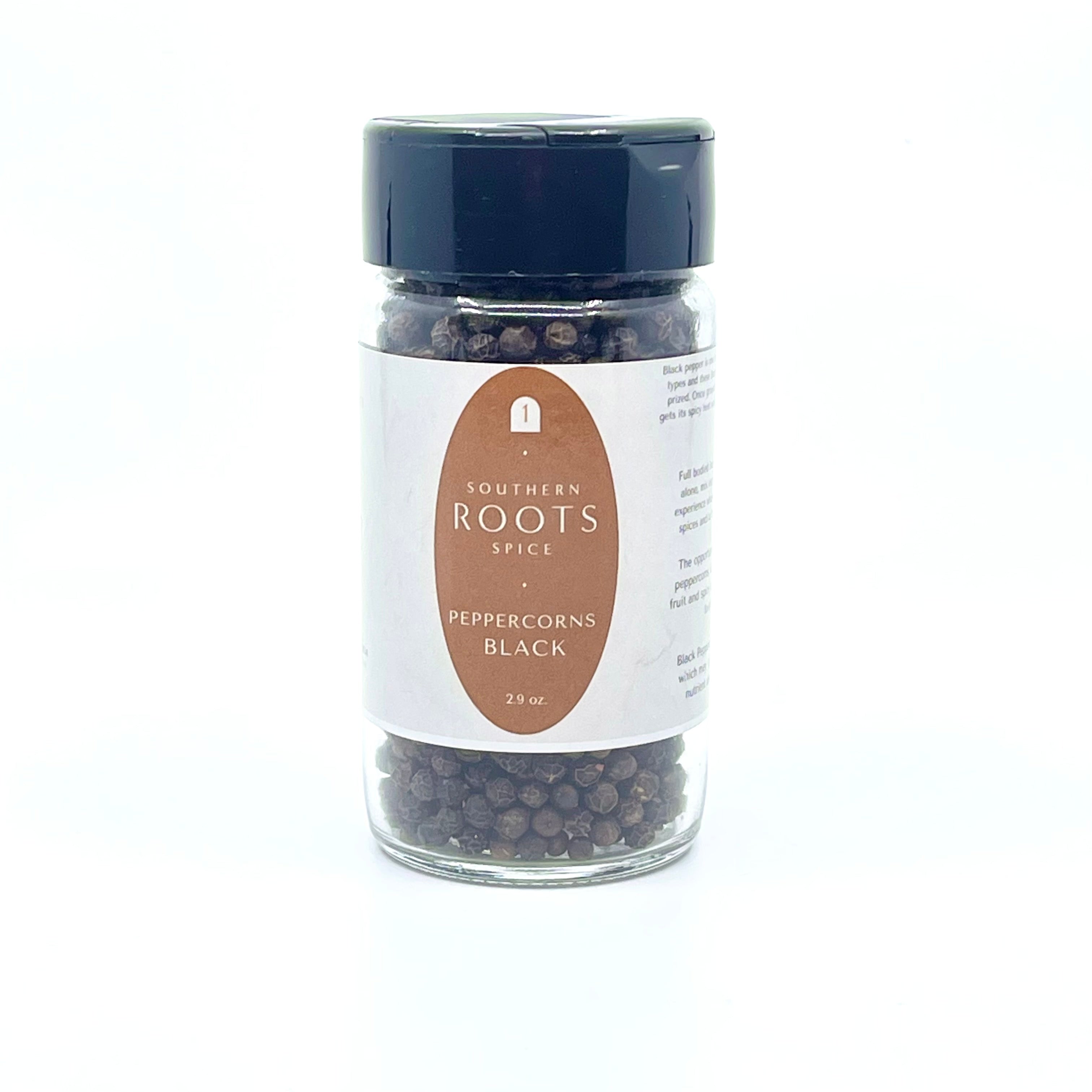 Whole Black Peppercorn Grinder 1.5 oz